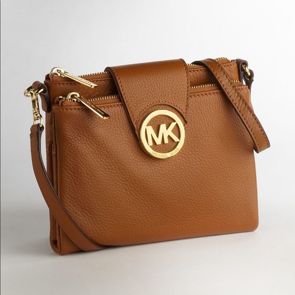 Michael Kors Fulton Small Saffiano Crossbody